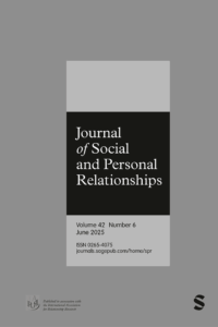 New Research Appears in Journal of Social and Personal Relationships